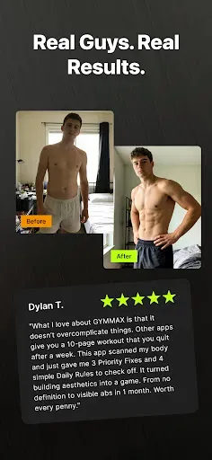 Скриншот 5 — GYMMAX AI Body Scan