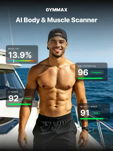Скриншот 6 — GYMMAX AI Body Scan