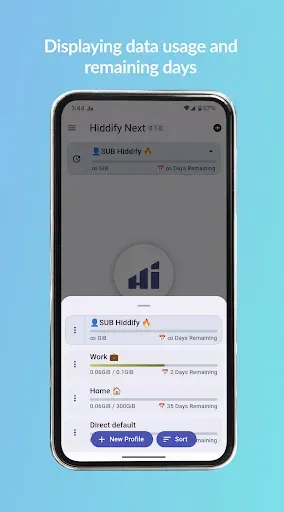 Скриншот 5 — Hiddify