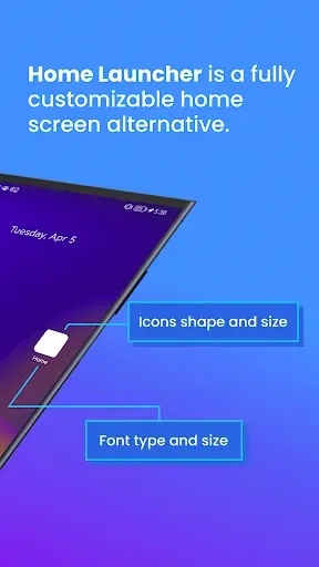 Скриншот 2 — Home Launcher