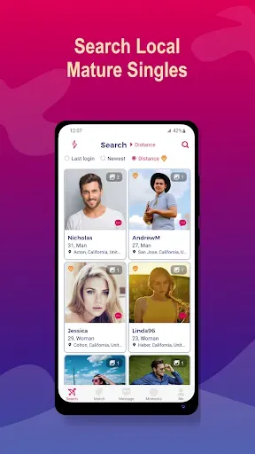 Скриншот 2 — Hookup & NSA Dating - Hook
