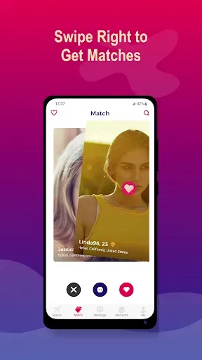 Скриншот 3 — Hookup & NSA Dating - Hook