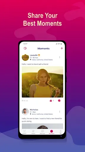 Скриншот 4 — Hookup & NSA Dating - Hook