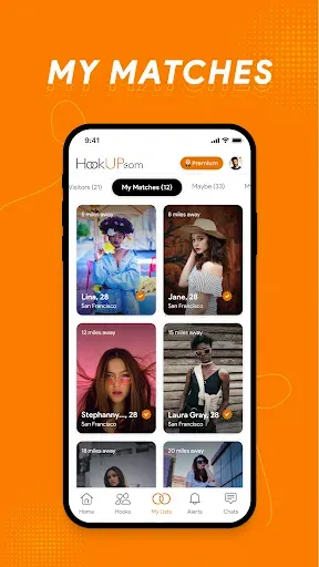 Скриншот 2 — HookUP.com Hook Up Dating App