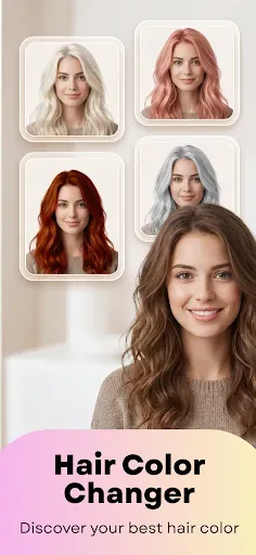 Скриншот 2 — Hair AI - Hairstyle Try On