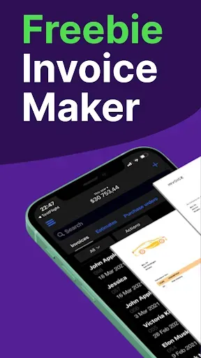 Скриншот 1 — Freebie Invoice Maker Simple