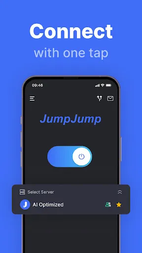 Скриншот 1 — JumpJumpVPN: Быстрый, надежный