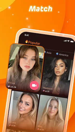 Скриншот 2 — Kivo - Live Video Chat