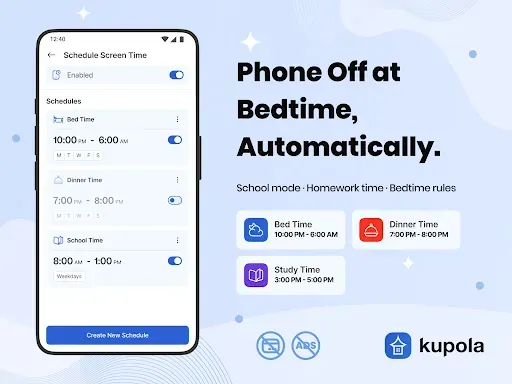Скриншот 2 — Kupola Parental Control