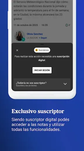 Скриншот 2 — LA NACION