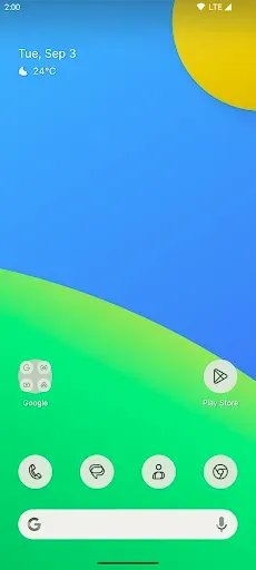 Скриншот 1 — Lawnchair