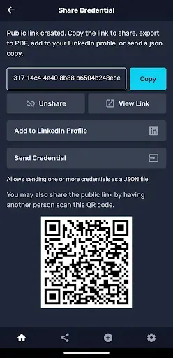 Скриншот 3 — Learner Credential Wallet