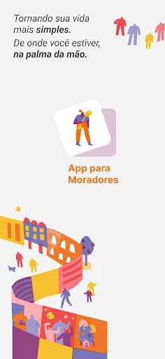 Скриншот 1 — App para Moradores