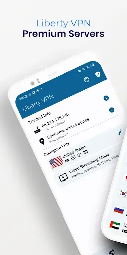 Скриншот 1 — Liberty - Быстрый Russian VPN