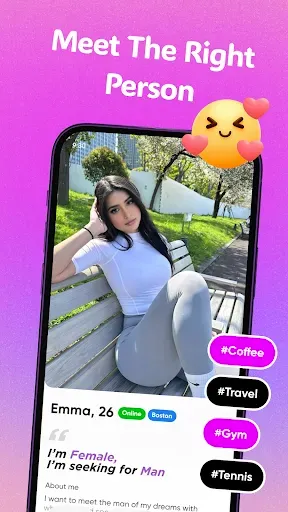 Скриншот 4 — Local Single: Chat & Friends