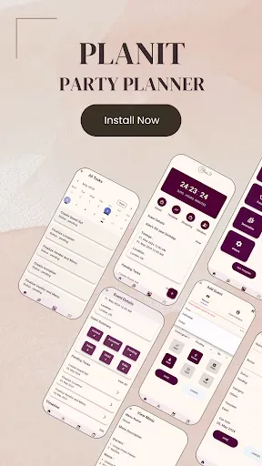 Скриншот 8 — PlanIt: AI Party Planner, RSVP