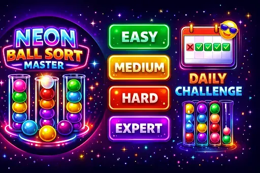 Скриншот 1 — Ball Sort Color Sort Offline