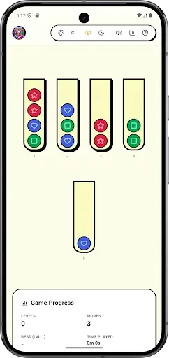 Скриншот 3 — Ball Sort Color Sort Offline