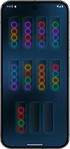 Скриншот 8 — Ball Sort Color Sort Offline