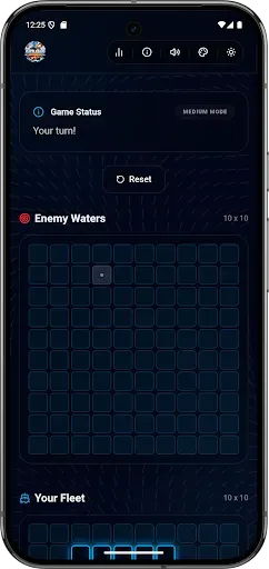 Скриншот 1 — Battlesink Ship Master Offline