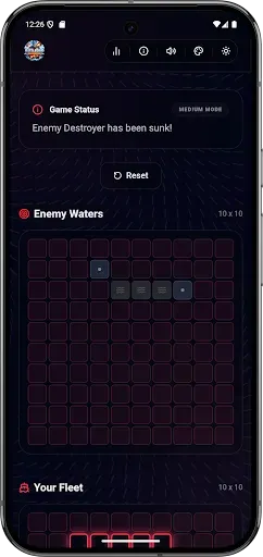 Скриншот 3 — Battlesink Ship Master Offline