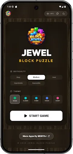 Скриншот 4 — Block Jewel Master Offline
