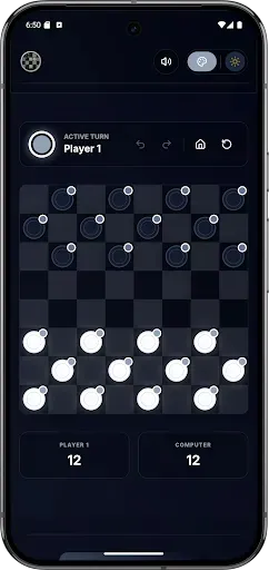 Скриншот 5 — Checkers Pro Offline Edition