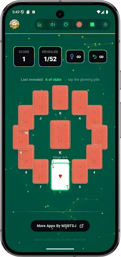 Скриншот 5 — Clock Solitaire Master Offline