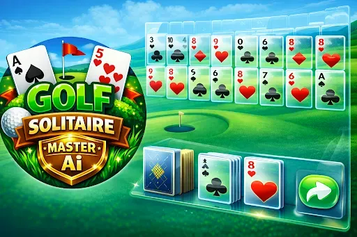 Скриншот 1 — Golf Solitaire Offline Master