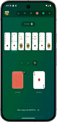 Скриншот 3 — Golf Solitaire Offline Master