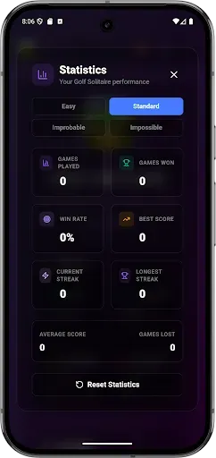 Скриншот 7 — Golf Solitaire Offline Master