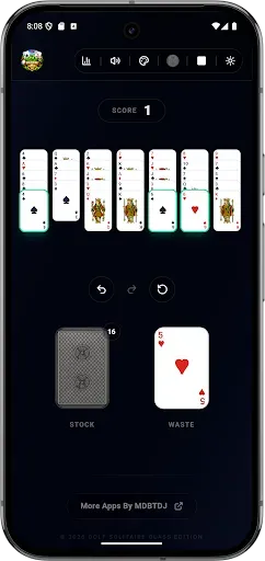 Скриншот 8 — Golf Solitaire Offline Master
