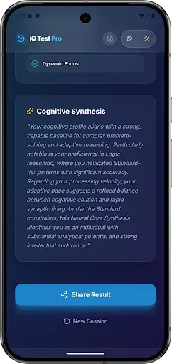 Скриншот 6 — iQ Test Pro Offline Edition
