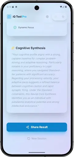 Скриншот 7 — iQ Test Pro Offline Edition