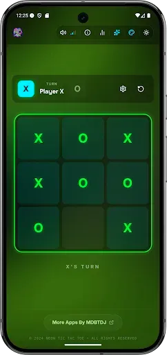 Скриншот 4 — Tic Tac Toe 3 in a Row Offline