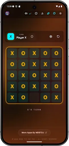Скриншот 6 — Tic Tac Toe 3 in a Row Offline