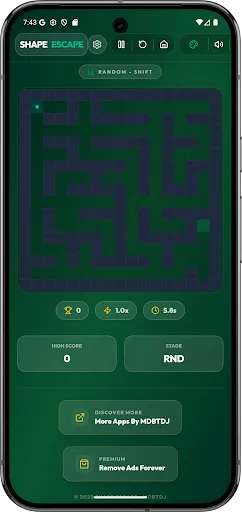 Скриншот 3 — Shape Escape Maze Offline Play
