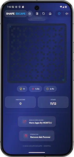Скриншот 4 — Shape Escape Maze Offline Play