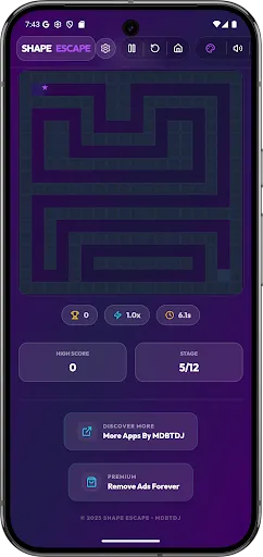 Скриншот 8 — Shape Escape Maze Offline Play
