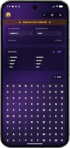 Скриншот 3 — Word Search Explorer Offline