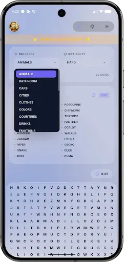 Скриншот 8 — Word Search Explorer Offline