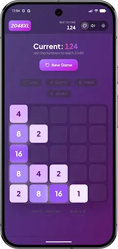 Скриншот 5 — 2048 XL Powerup 2026 Offline