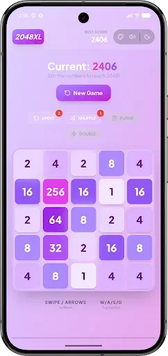 Скриншот 7 — 2048 XL Powerup 2026 Offline