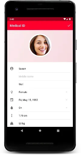 Скриншот 6 — Medical ID (premium)