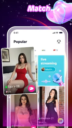 Скриншот 2 — Alove - Live video chat