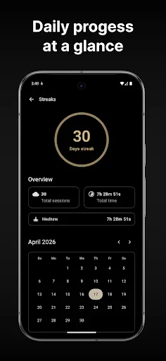 Скриншот 4 — Meditation Timer - MindTime