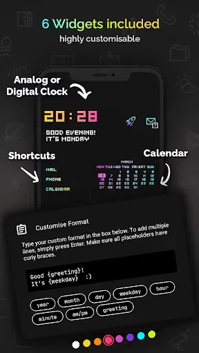Скриншот 7 — Retro Mode - Icon Pack (Neon)