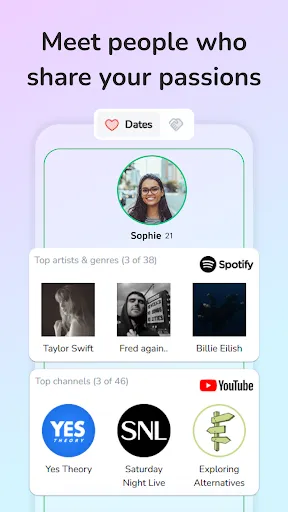 Скриншот 2 — Mutually - Friends & Dating