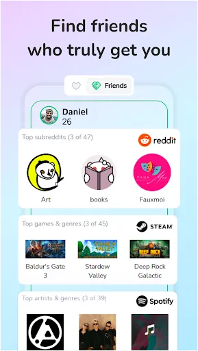 Скриншот 3 — Mutually - Friends & Dating