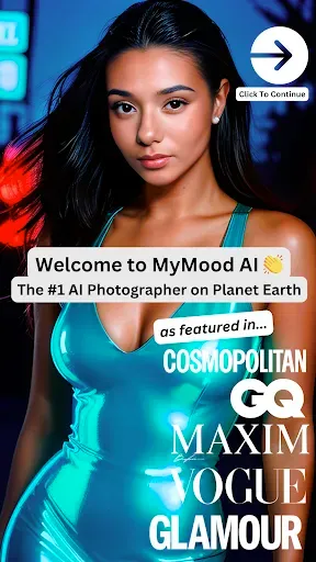 Скриншот 1 — MyMood AI: AI Photo Generator